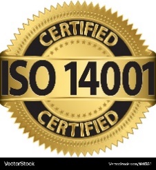 ISO 14001 Certified